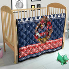 Roosters Xmas Glory Personalised Quilt Christmas Rugby League Spirit - Aussie Hoodie