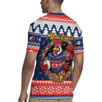 Roosters Xmas Glory Personalised Rugby Jersey Christmas Rugby League Spirit - Aussie Hoodie
