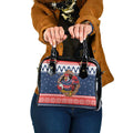 Roosters Xmas Glory Personalised Shoulder Handbag Christmas Rugby League Spirit - Aussie Hoodie