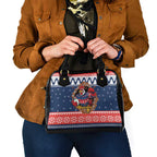 Roosters Xmas Glory Personalised Shoulder Handbag Christmas Rugby League Spirit - Aussie Hoodie