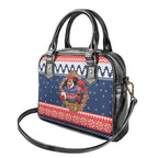 Roosters Xmas Glory Personalised Shoulder Handbag Christmas Rugby League Spirit - Aussie Hoodie