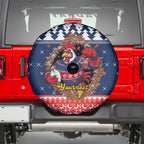 Roosters Xmas Glory Personalised Spare Tire Cover Christmas Rugby League Spirit - Aussie Hoodie