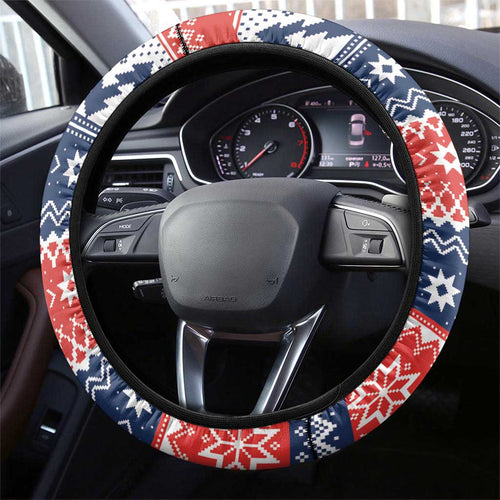 Roosters Xmas Glory Steering Wheel Cover Christmas Rugby League Spirit - Aussie Hoodie