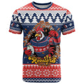 Roosters Xmas Glory Personalised T Shirt Christmas Rugby League Spirit - Aussie Hoodie