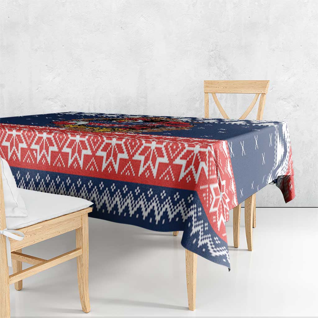 Roosters Xmas Glory Personalised Tablecloth Christmas Rugby League Spirit - Aussie Hoodie