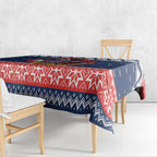 Roosters Xmas Glory Personalised Tablecloth Christmas Rugby League Spirit - Aussie Hoodie