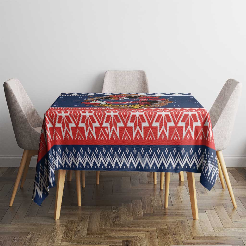 Roosters Xmas Glory Personalised Tablecloth Christmas Rugby League Spirit - Aussie Hoodie
