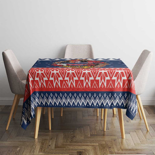 Roosters Xmas Glory Personalised Tablecloth Christmas Rugby League Spirit - Aussie Hoodie