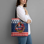 Roosters Xmas Glory Personalised Tote Bag Christmas Rugby League Spirit - Aussie Hoodie