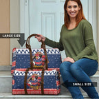 Roosters Xmas Glory Personalised Travel Bag Christmas Rugby League Spirit - Aussie Hoodie