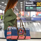 Roosters Xmas Glory Personalised Travel Bag Christmas Rugby League Spirit - Aussie Hoodie