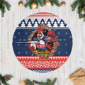 Roosters Xmas Glory Personalised Tree Skirt Christmas Rugby League Spirit - Aussie Hoodie