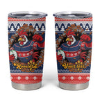 Roosters Xmas Glory Personalised Tumbler Cup Christmas Rugby League Spirit - Aussie Hoodie