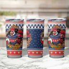 Roosters Xmas Glory Personalised Tumbler Cup Christmas Rugby League Spirit - Aussie Hoodie