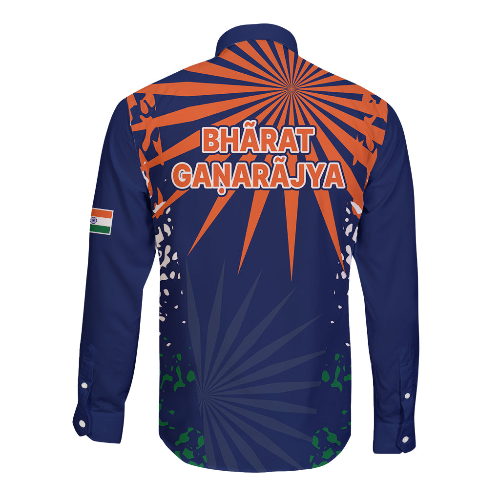 india-cricket-2023-long-sleeve-button-shirt-bharat-simple-flag-style
