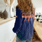 india-cricket-2023-women-casual-shirt-bharat-simple-flag-style