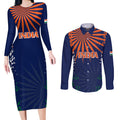 custom-india-cricket-2023-couples-matching-long-sleeve-bodycon-dress-and-long-sleeve-button-shirts-bharat-simple-flag-style