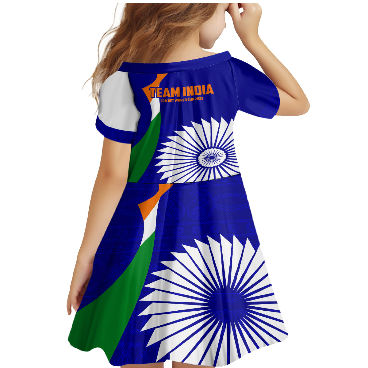 india-cricket-family-matching-mermaid-dress-and-hawaiian-shirt-men-in-blue-world-cup-2023-bharat-flag-style