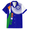 india-cricket-family-matching-mermaid-dress-and-hawaiian-shirt-men-in-blue-world-cup-2023-bharat-flag-style