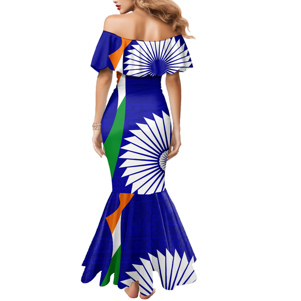 india-cricket-family-matching-mermaid-dress-and-hawaiian-shirt-men-in-blue-world-cup-2023-bharat-flag-style