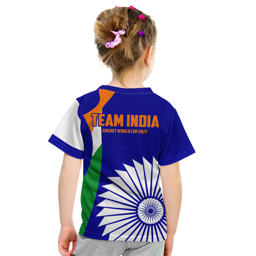 india-cricket-kid-t-shirt-men-in-blue-world-cup-2023-bharat-flag-style