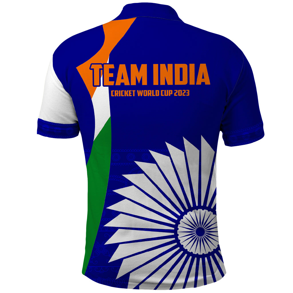 india-cricket-polo-shirt-men-in-blue-world-cup-2023-bharat-flag-style