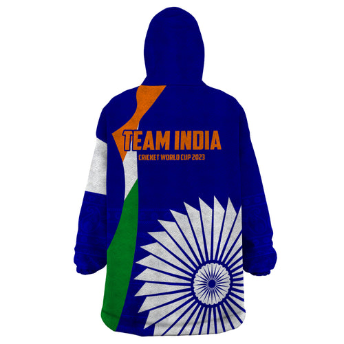india-cricket-wearable-blanket-hoodie-men-in-blue-world-cup-2023-bharat-flag-style