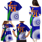 custom-india-cricket-family-matching-puletasi-dress-and-hawaiian-shirt-men-in-blue-world-cup-2023-bharat-flag-style