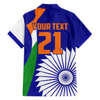 custom-india-cricket-family-matching-puletasi-dress-and-hawaiian-shirt-men-in-blue-world-cup-2023-bharat-flag-style