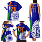 custom-india-cricket-family-matching-tank-maxi-dress-and-hawaiian-shirt-men-in-blue-world-cup-2023-bharat-flag-style