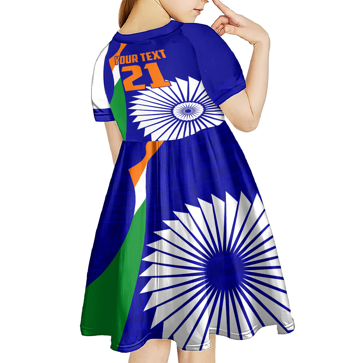custom-india-cricket-kid-short-sleeve-dress-men-in-blue-world-cup-2023-bharat-flag-style