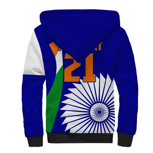custom-india-cricket-sherpa-hoodie-men-in-blue-world-cup-2023-bharat-flag-style