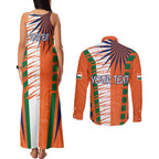 personalised-india-couples-matching-tank-maxi-dress-and-long-sleeve-button-shirts-raising-sun-indian-pattern-mandala-murals