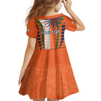 personalised-india-family-matching-off-shoulder-short-dress-and-hawaiian-shirt-raising-sun-indian-pattern-mandala-murals
