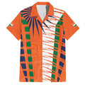 personalised-india-family-matching-off-shoulder-short-dress-and-hawaiian-shirt-raising-sun-indian-pattern-mandala-murals