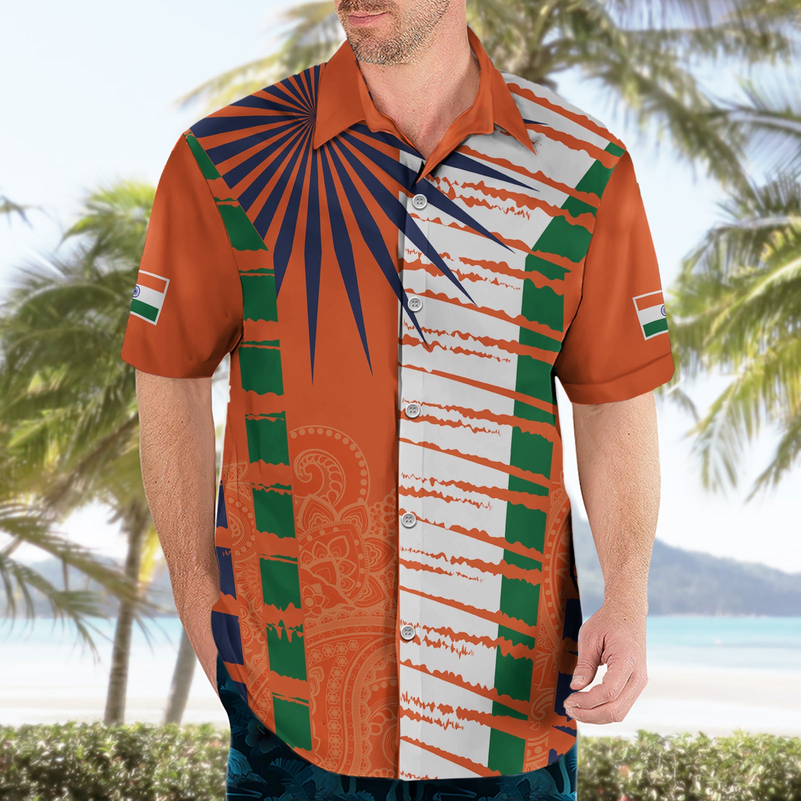 personalised-india-hawaiian-shirt-raising-sun-indian-pattern-mandala-murals