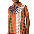 personalised-india-kid-polo-shirt-raising-sun-indian-pattern-mandala-murals