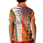 personalised-india-kid-polo-shirt-raising-sun-indian-pattern-mandala-murals