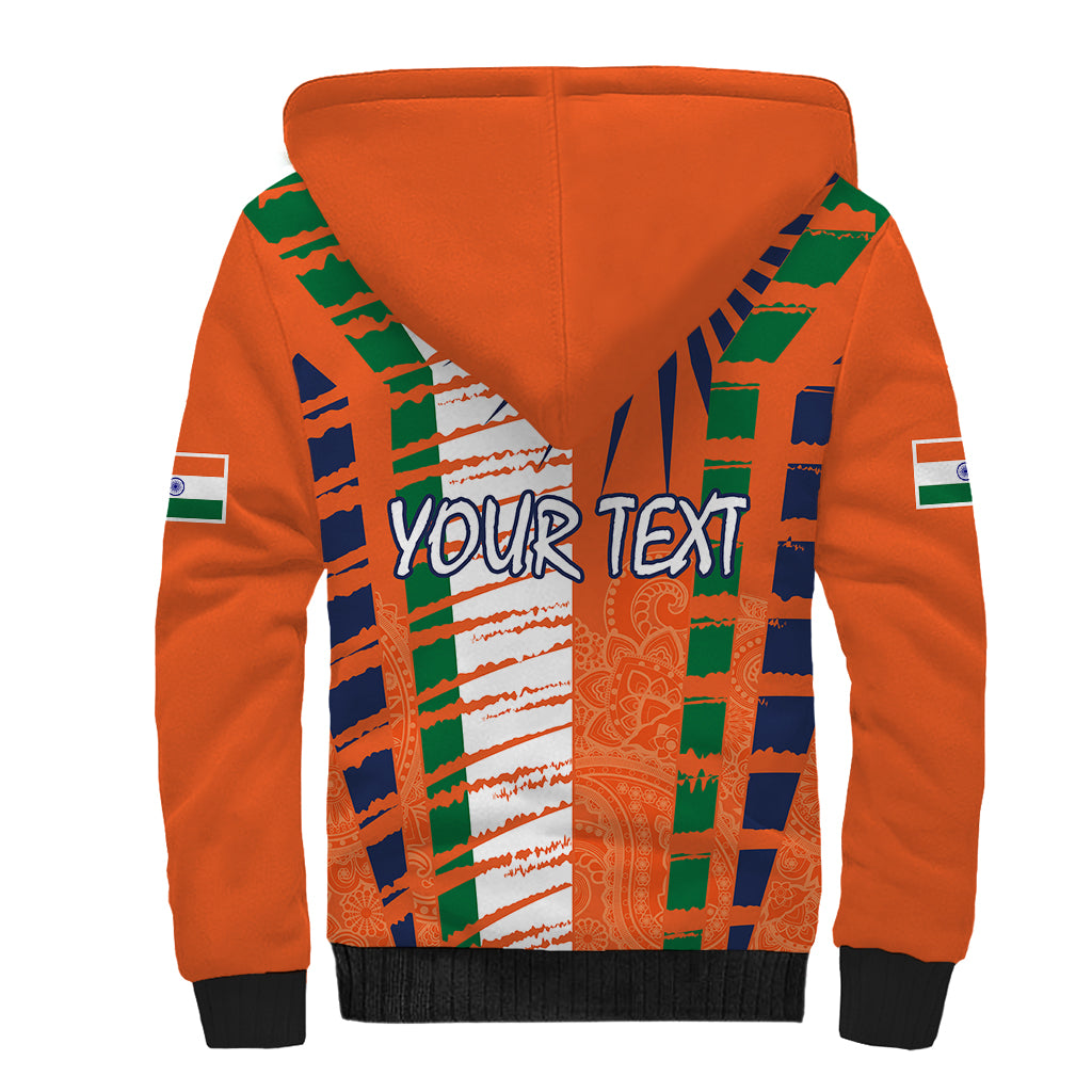 personalised-india-sherpa-hoodie-raising-sun-indian-pattern-mandala-murals