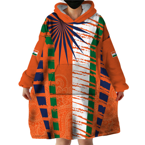personalised-india-wearable-blanket-hoodie-raising-sun-indian-pattern-mandala-murals