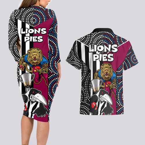 afl-magpies-combine-lions-couples-matching-long-sleeve-bodycon-dress-and-hawaiian-shirt-together-go-champions-2023