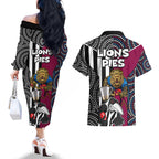 afl-magpies-combine-lions-couples-matching-off-the-shoulder-long-sleeve-dress-and-hawaiian-shirt-together-go-champions-2023