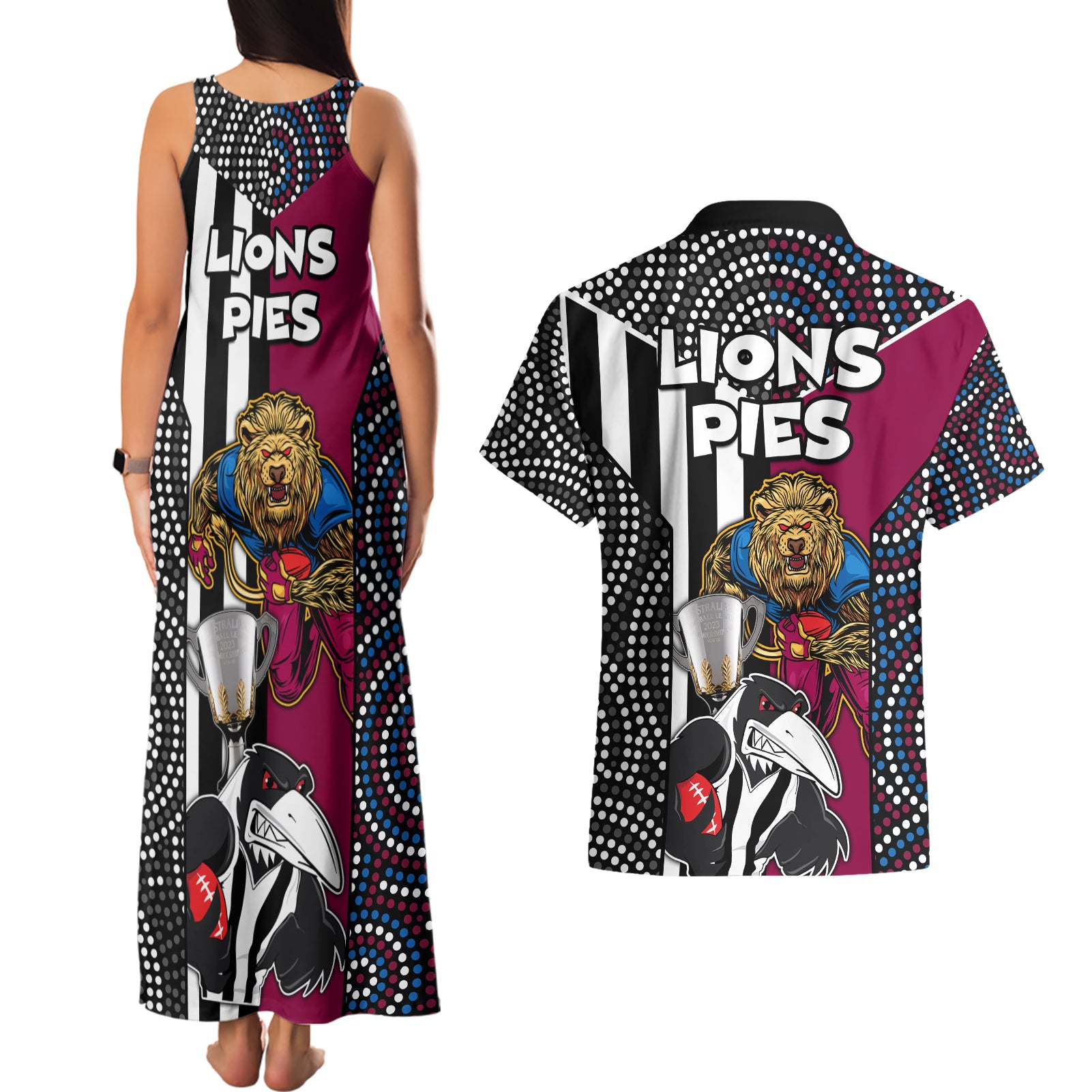 afl-magpies-combine-lions-couples-matching-tank-maxi-dress-and-hawaiian-shirt-together-go-champions-2023