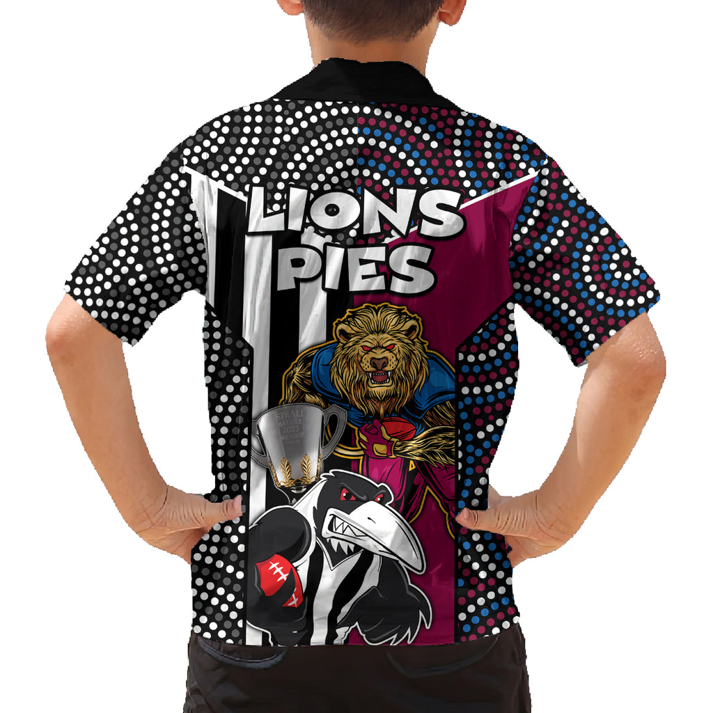 afl-magpies-combine-lions-family-matching-off-shoulder-long-sleeve-dress-and-hawaiian-shirt-together-go-champions-2023
