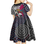 afl-magpies-combine-lions-kid-short-sleeve-dress-together-go-champions-2023