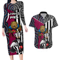 custom-afl-magpies-combine-lions-couples-matching-long-sleeve-bodycon-dress-and-hawaiian-shirt-together-go-champions-2023