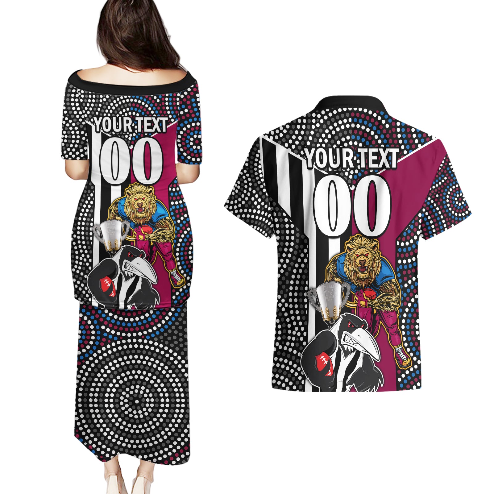 custom-afl-magpies-combine-lions-couples-matching-puletasi-dress-and-hawaiian-shirt-together-go-champions-2023