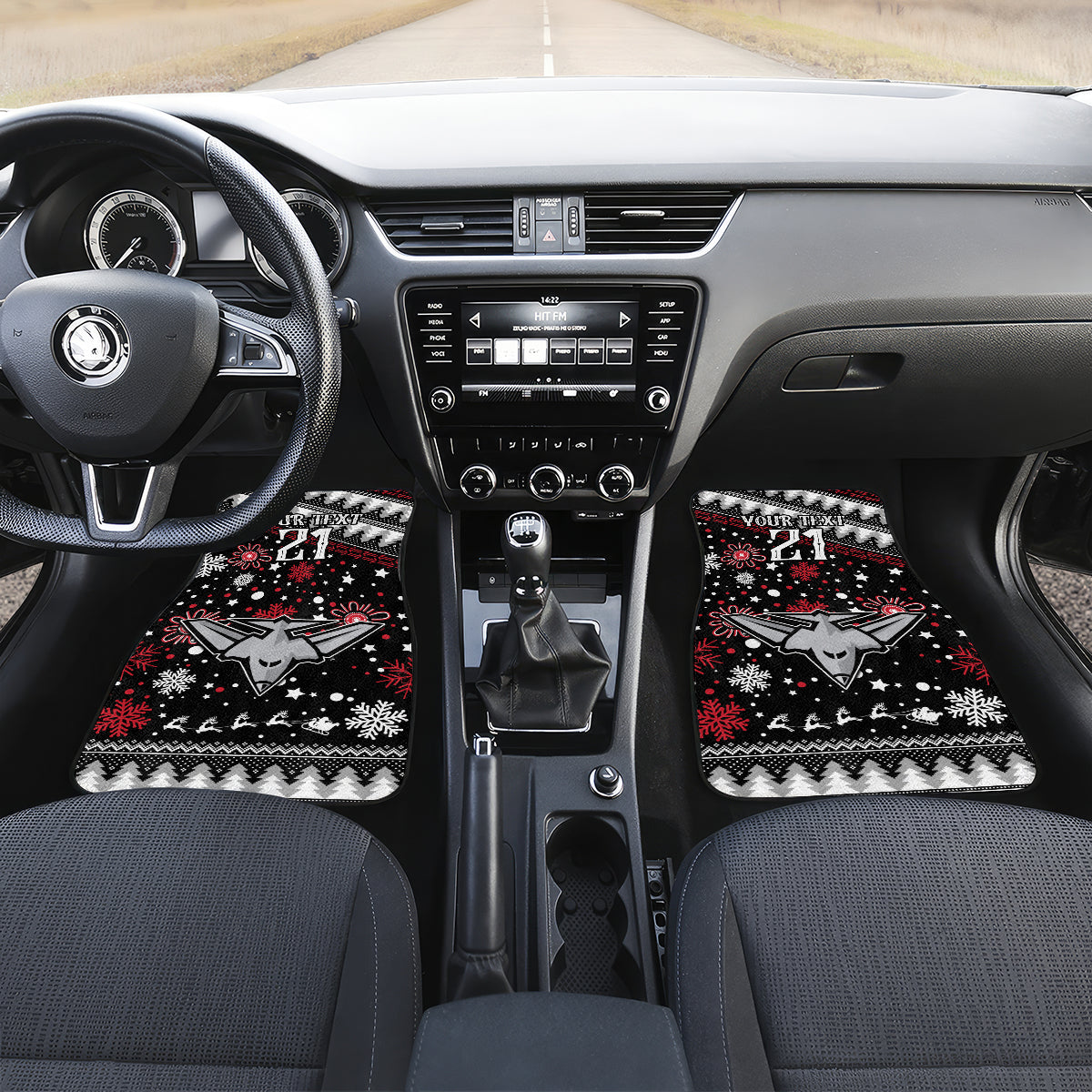 custom-bombers-football-car-mats-christmas-vibe-2023