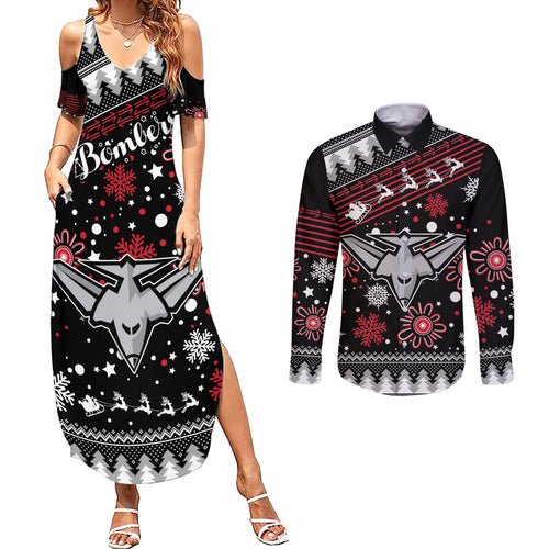 custom-bombers-football-couples-matching-summer-maxi-dress-and-long-sleeve-button-shirt-christmas-vibe-2023