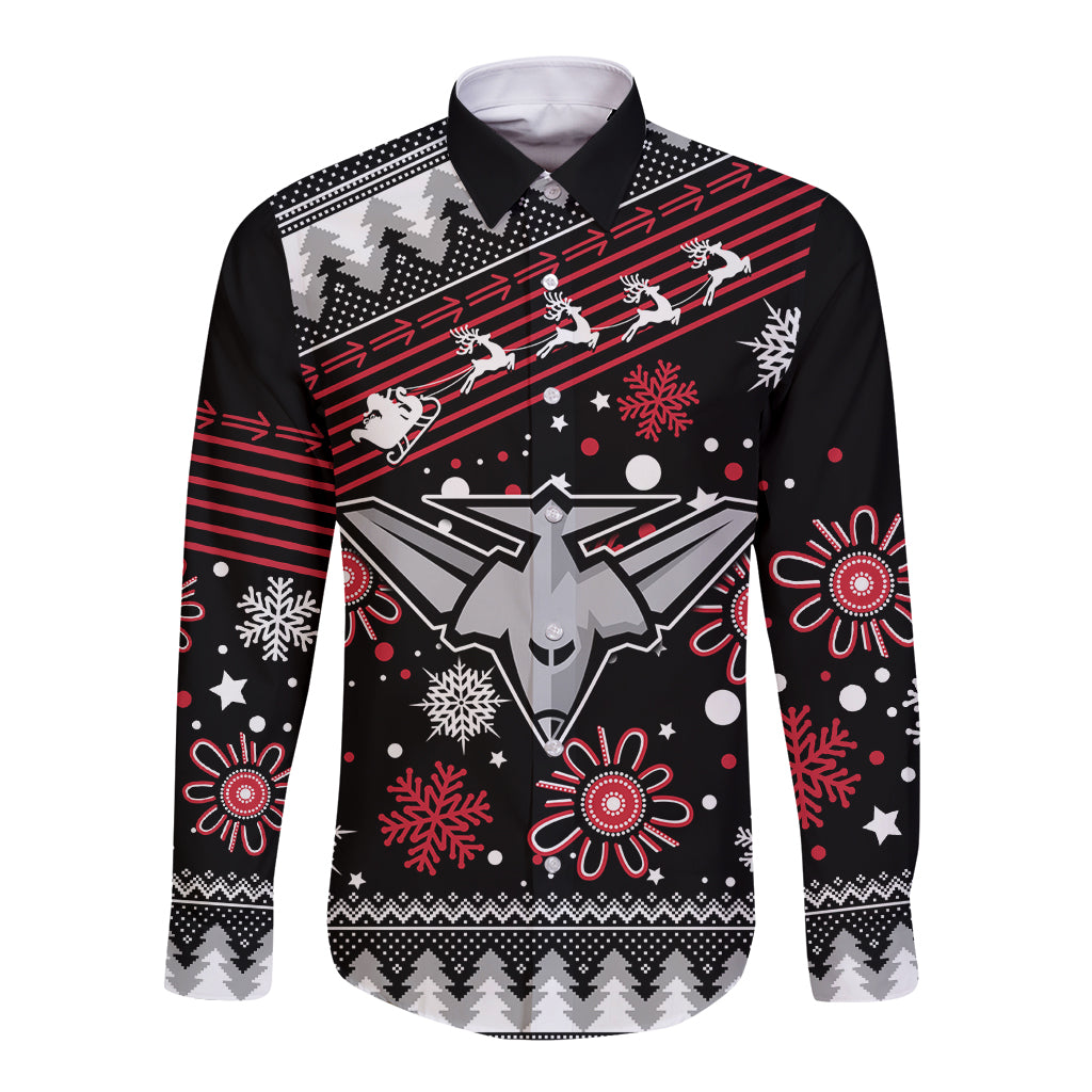 custom-bombers-football-long-sleeve-button-shirt-christmas-vibe-2023